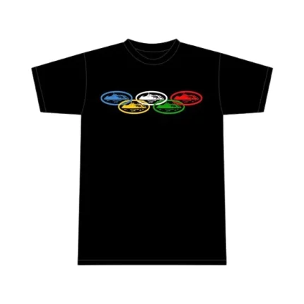 Corteiz Alcatraz Olympic T-Shirt Black