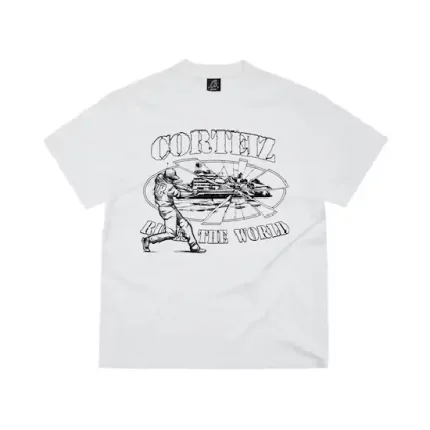 Corteiz Baseball Alcatraz T-Shirt White