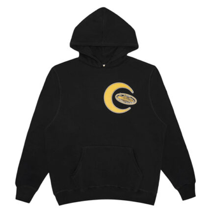 Corteiz Crescent Hoodie Black