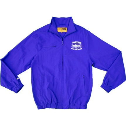 Corteiz Shukushuku Jacket in Royal Blue