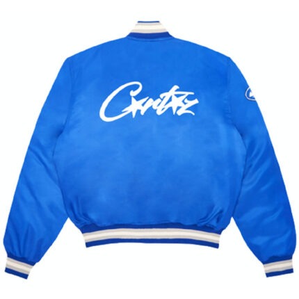 Corteiz Stadium Jacket in Blue