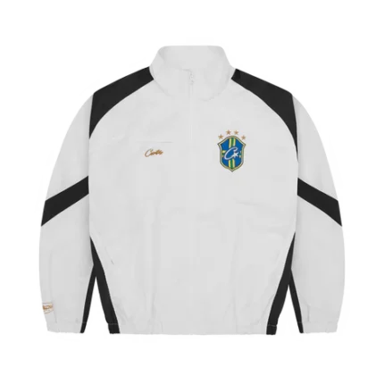 OLYMPIC SHUKU JACKET – BRASIL [WHITE/BLACK]