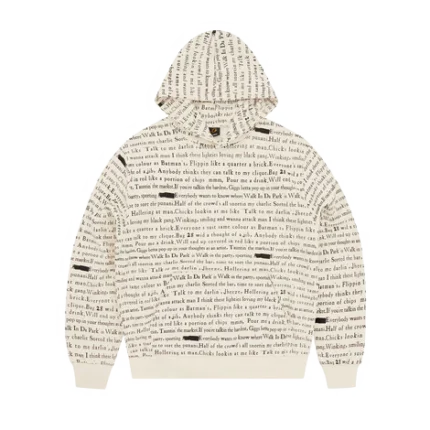 NATIONAL ANTHEM HOODIE [NATURAL]