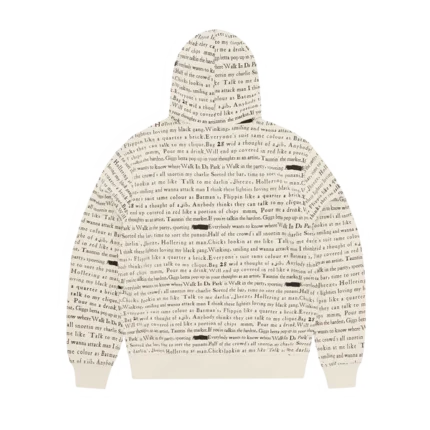 NATIONAL ANTHEM HOODIE [NATURAL]