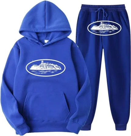 Corteiz Gasolina Royal Blue Tracksuit